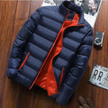 maen's winter fashion trend jacket  motorcycle, baseball jacket windproof