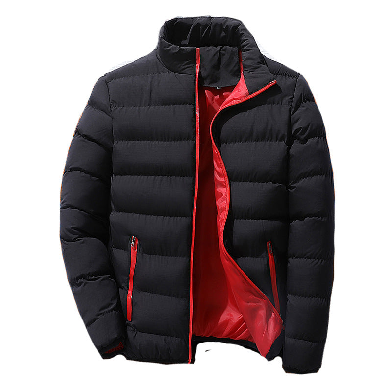 maen's winter fashion trend jacket  motorcycle, baseball jacket windproof