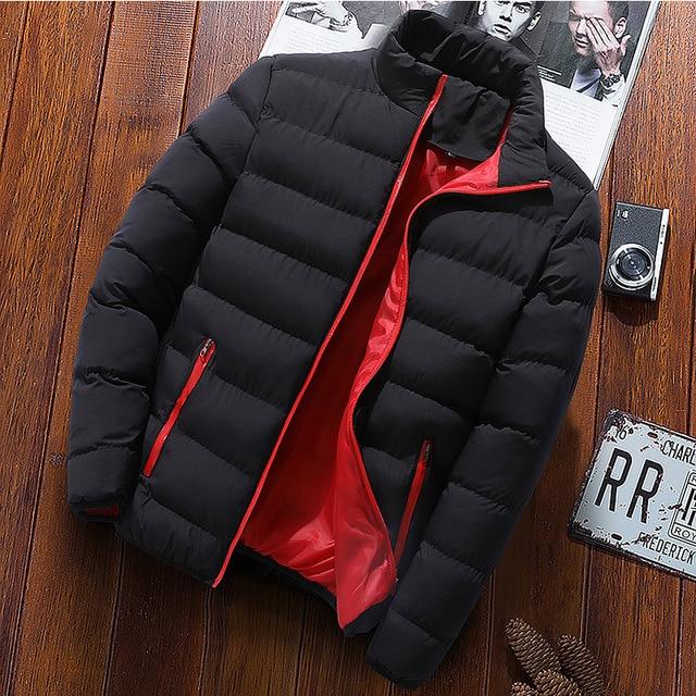 maen's winter fashion trend jacket  motorcycle, baseball jacket windproof