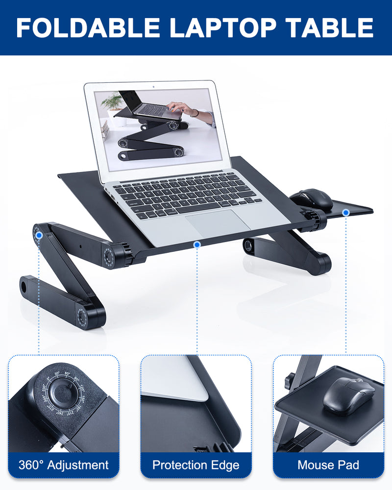 Adjustable Height Laptop Desk