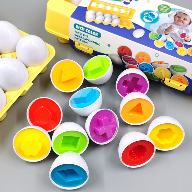 Educational toy eggs