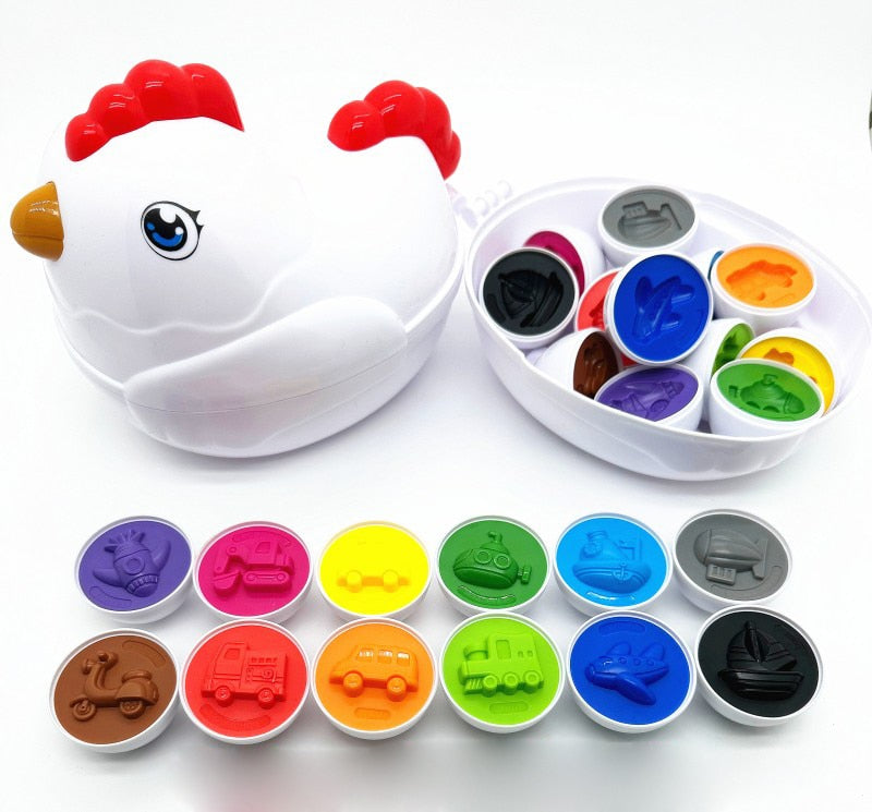 Educational toy eggs