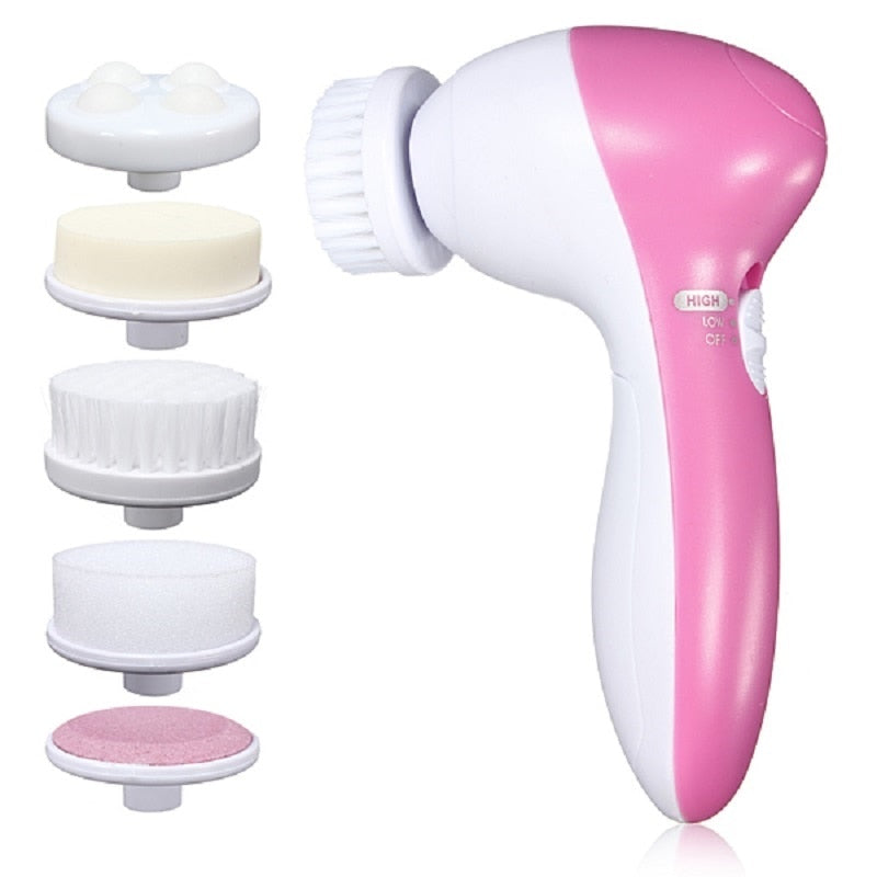 Facial cleansing brush