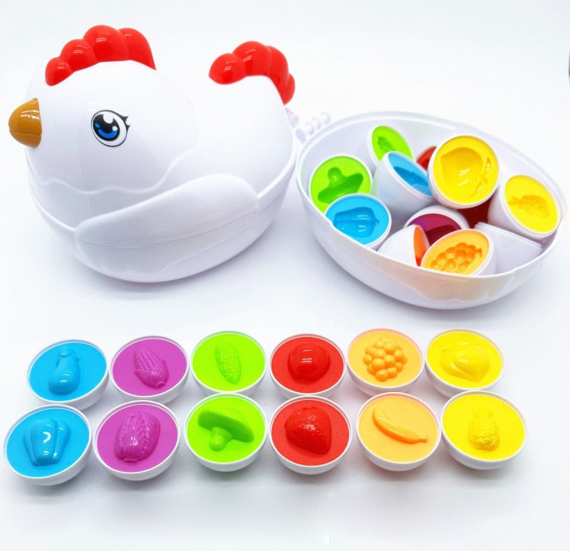 Educational toy eggs