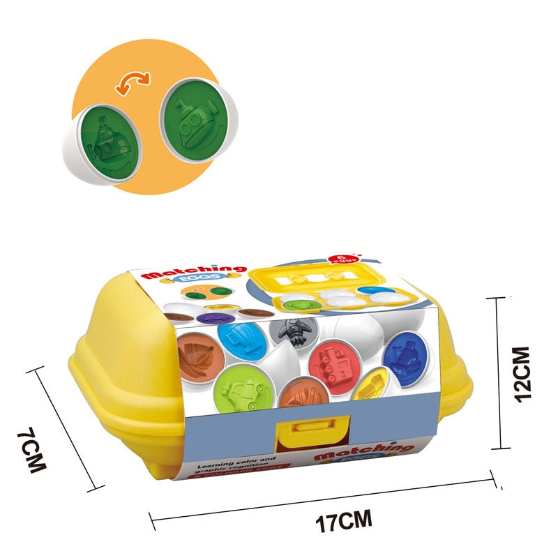 Educational toy eggs