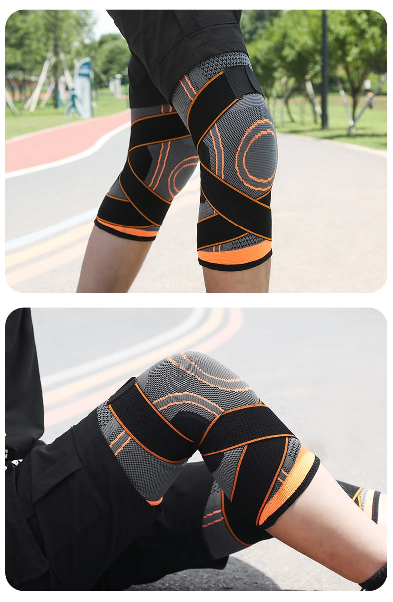 Fitness knee brace for sports