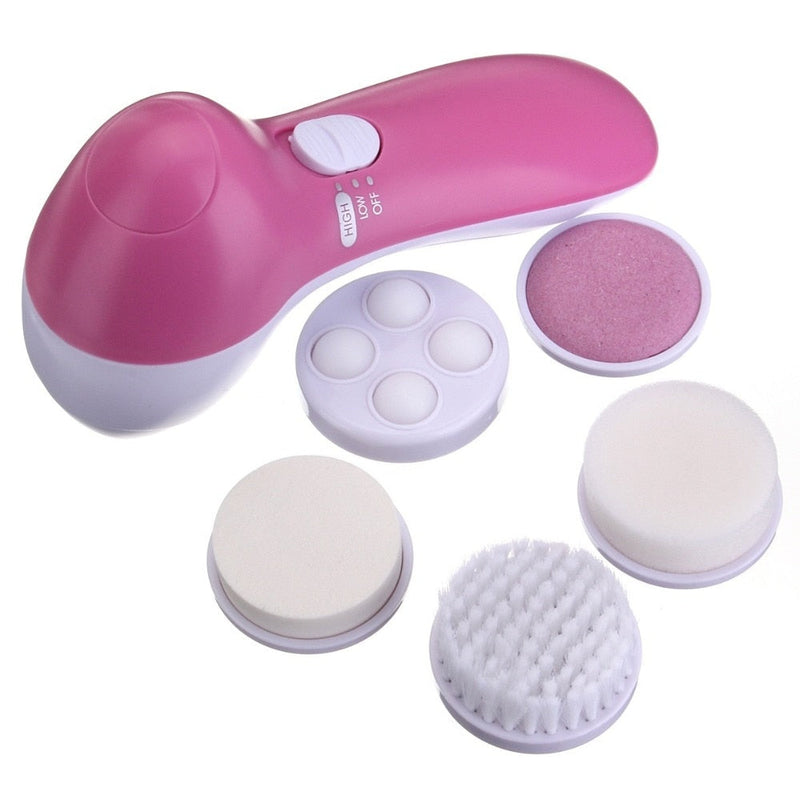 Facial cleansing brush