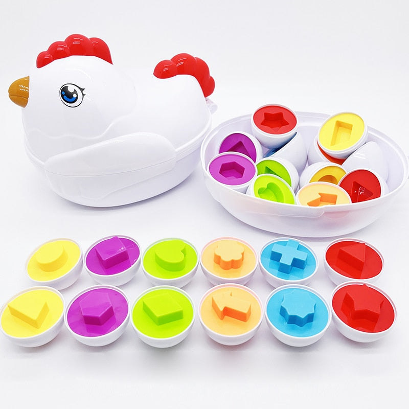 Educational toy eggs